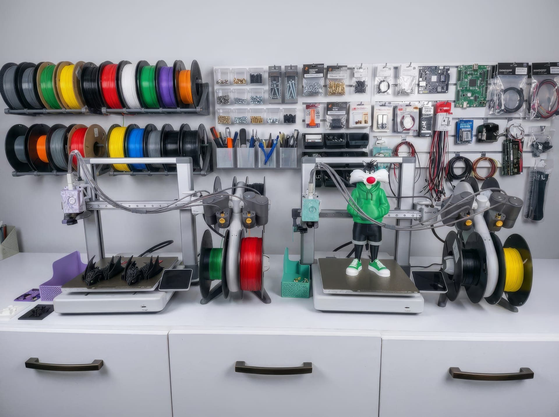 PrintPaint atölyesi — 3D yazıcı ve boya kataloğu